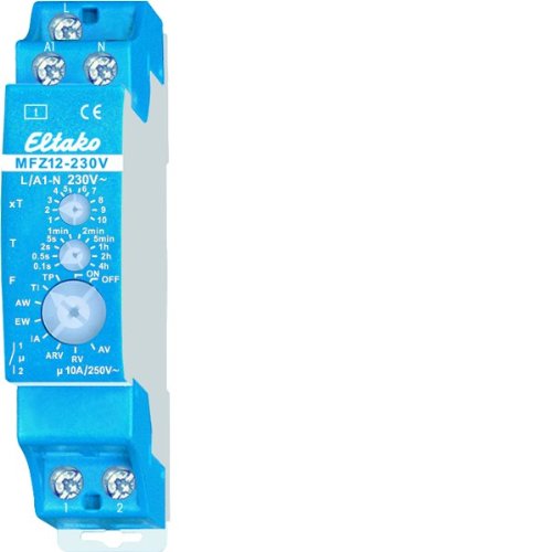 Eltako MFZ12-230V Analog einstellbares Multifunktions-Zeitrelais