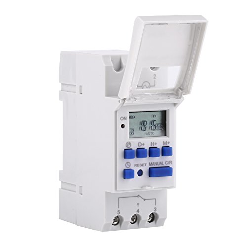 7-Tage Heavy Duty THC 15A Digital Timer Programmierbares Timer Relais 16 Ein 0026 Aus Digital Timer Switch(AC / DC24V)